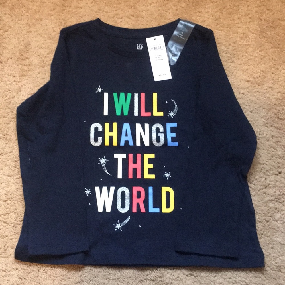 Toddler long-sleeve shirt